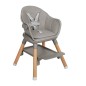 Chaise Haute Woody Gris 6 en 1 Chaise Haute Woody Gris 6 en 1
