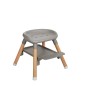 Chaise Haute Woody Gris 6 en 1 Chaise Haute Woody Gris 6 en 1