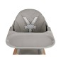Chaise Haute Woody Gris 6 en 1 Chaise Haute Woody Gris 6 en 1