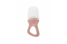 Grignoteuse en silicone Rose