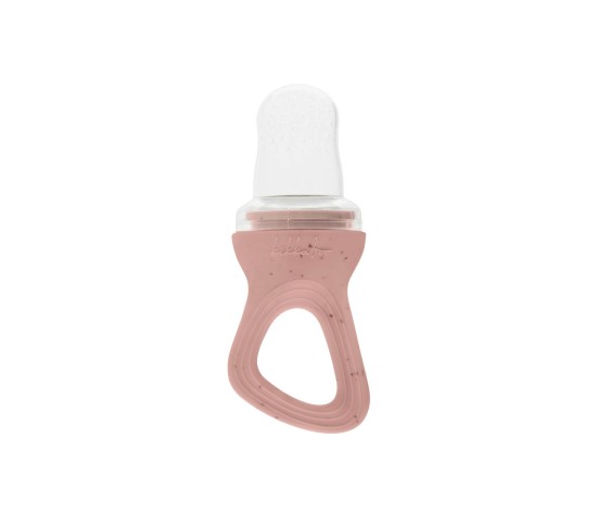 Grignoteuse en silicone Rose