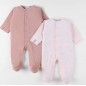 Lot De 2 Pyjamas Jersey-Sweet Elephant 0M Lot De 2 Pyjamas Jersey-Sweet Elephant 0M