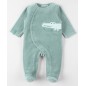Pyjama Bébé Velours Little Croco 0M Pyjama Bébé Velours Little Croco 0M