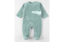 Pyjama Bébé Velours Little Croco 1M