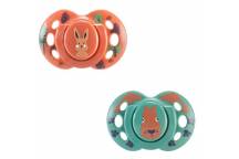Lot De 2 Sucettes Fun Style 18-36M