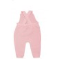 Salopette Maille Vieux Rose 1-3M Salopette Maille Vieux Rose 1-3M
