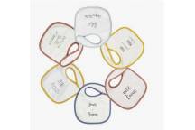 Bavoirs Naissance X6 Mots Tendres