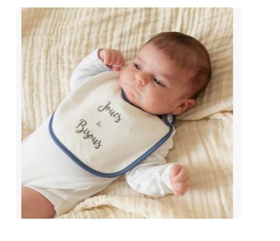 Bavoirs Naissance X6 Mots Tendres