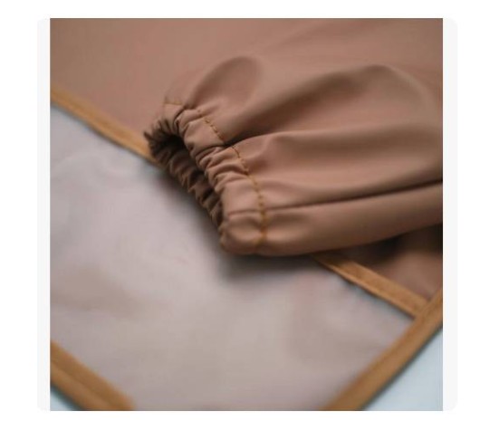 Bavoir Tablier Pu-Terracotta