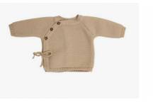 Brassiere Maille Caramel 0-1Mois