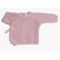 Brassiere Maille Vieux Rose 0-1M Brassiere Maille Vieux Rose 0-1M