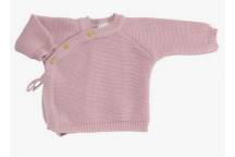 Brassiere Maille Vieux Rose 0-1M