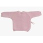 Brassiere Maille Vieux Rose 0-1M Brassiere Maille Vieux Rose 0-1M