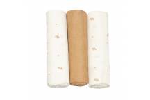 Lot de 3 Langes Gatsby