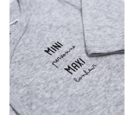 Lot de 2 Bodys Mini Maxi 1 mois