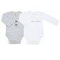 Lot de 2 Bodys Mini Maxi 0 mois