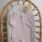 Pyjama Coton Zip Rose 1 mois Pyjama Coton Zip Rose 1 mois