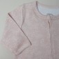Pyjama Coton Zip Rose 1 mois Pyjama Coton Zip Rose 1 mois