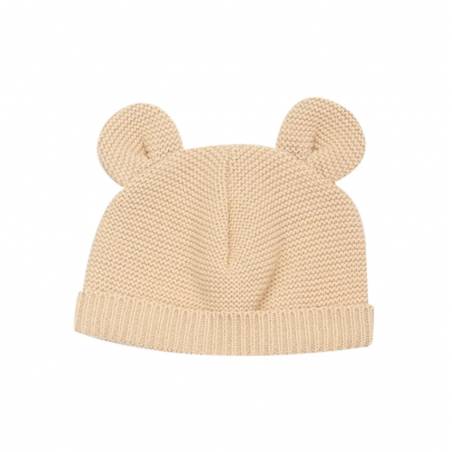 Bonnet Maille Sable 0-1 mois