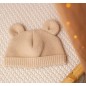 Bonnet Maille Sable 0-1 mois Bonnet Maille Sable 0-1 mois