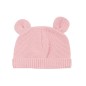 Bonnet Maille Rose 0-1 mois Bonnet Maille Rose 0-1 mois