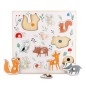 Puzzle A Piquets Animaux De La Fôrets Puzzle A Piquets Animaux De La Fôrets