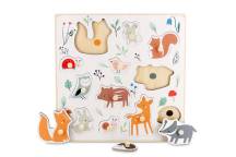Puzzle A Piquets Animaux De La Fôrets