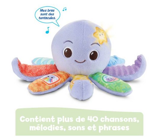 Lila Lumi Pieuvre Musical