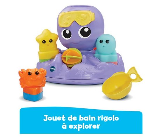 Julie Ma Pieuvre Toupie De Bain