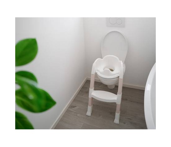 Reducteur De Toilette Kiddyloo Marron Glace Et Blanc Casse