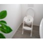 Reducteur De Toilette Kiddyloo Marron Glace Et Blanc Casse Reducteur De Toilette Kiddyloo Marron Glace Et Blanc Casse