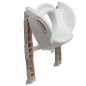 Reducteur De Toilette Kiddyloo Marron Glace Et Blanc Casse Reducteur De Toilette Kiddyloo Marron Glace Et Blanc Casse