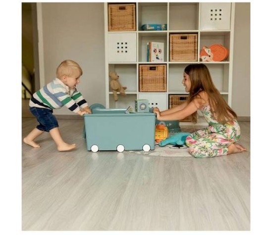 Coffret De Rangement Playbox Vert Azur Maxi
