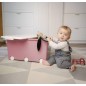 Coffre De Rangement Playbox Maxi Rose Coffre De Rangement Playbox Maxi Rose