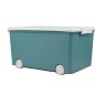 Coffre De Rangement Playbox Vert Azur Medium