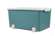 Coffre De Rangement Playbox Vert Azur Medium