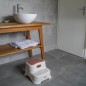Double Marchepied Beige Et Marron Double Marchepied Beige Et Marron