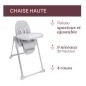 Chaise Haute Polly Armonia Gris Acier Chaise Haute Polly Armonia Gris Acier