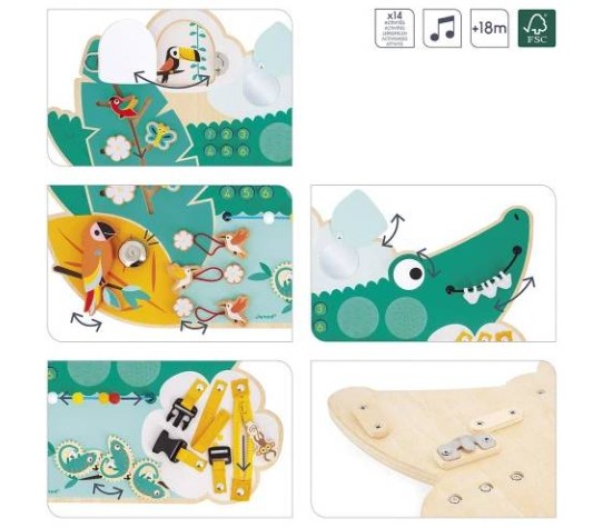 Tropik-Busy Board Croco