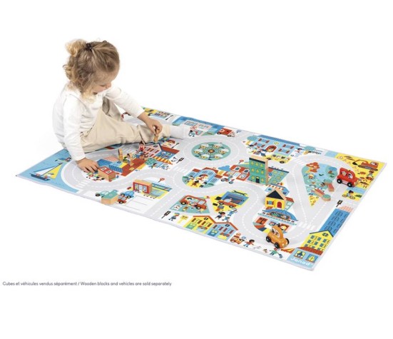 Tapis avec circuit Ville - Cross Roads