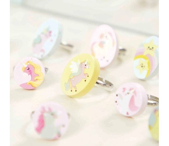 Set de 20 Bagues Licorne