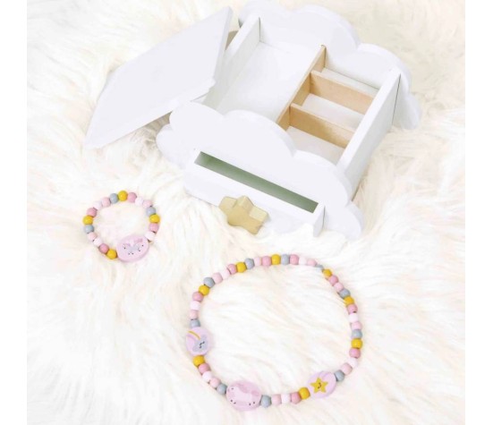 Boîte à Bijoux en bois Licorne