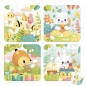 4 Puzzles (6-9-12-16 Pcs) Pure 4 Puzzles (6-9-12-16 Pcs) Pure