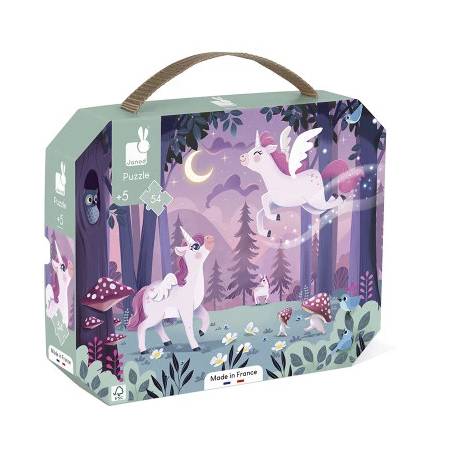 Puzzle Licornes (54 Pcs)