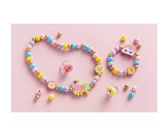 4 Bijoux En Bois A Creer Rainbow