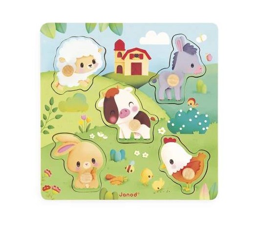 Puzzle Tactile Ferme