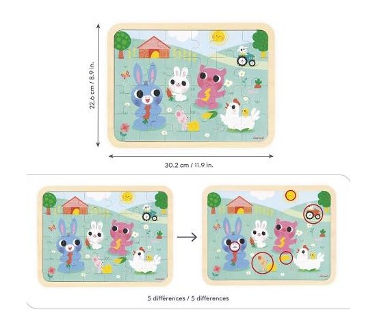 Puzzle A La Ferme
