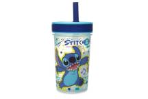 Gobelet A Paille Anti-Fuite 420Ml Lilo Et Stitch