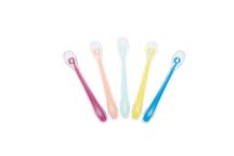 Lot de 5 cuillères silicone 1er âge
