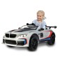 Voiture Electrique BMW M6 GT3 Blanc Voiture Electrique BMW M6 GT3 Blanc